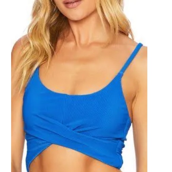 BEACH RIOT KENZIE TOP in Turkish Sea NWT Size XS - Picture 2 of 2